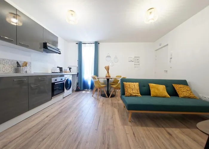 Apartament Le Pyrenid - 3 Personnes - Bureau & Wifi Perpignan